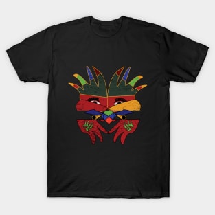 geometric illustration of coronavirus T-Shirt